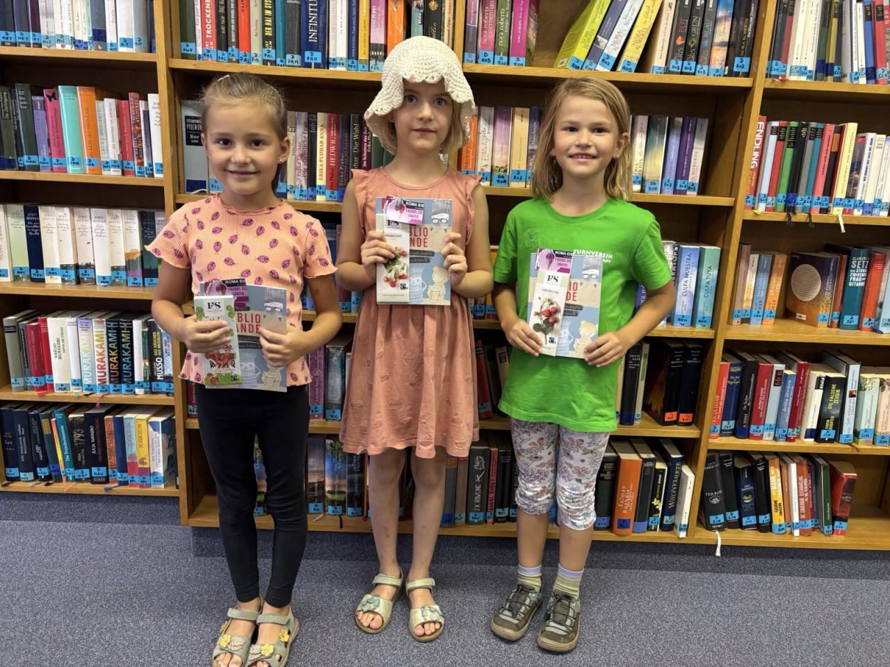 Die drei Gewinnerinnen der Verlosung